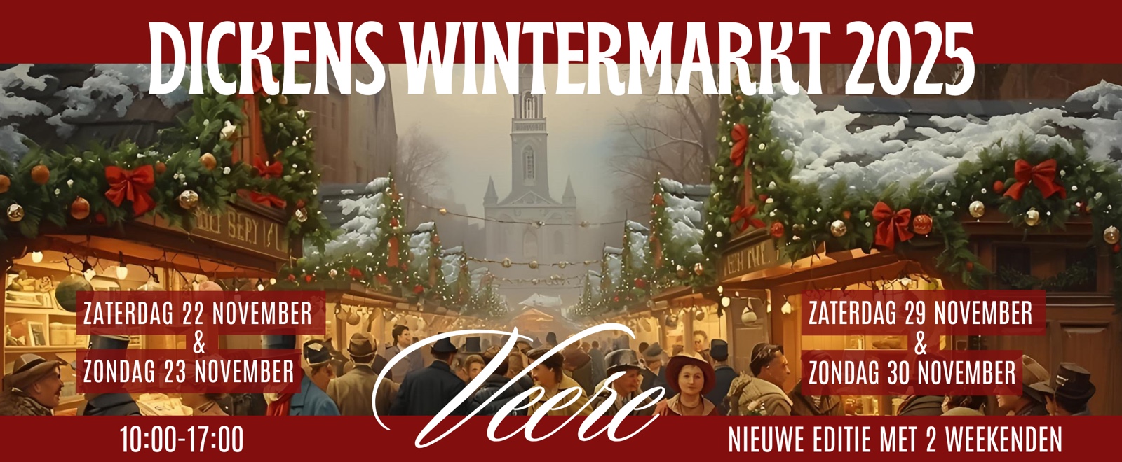 Dickens markt 2025 Veere